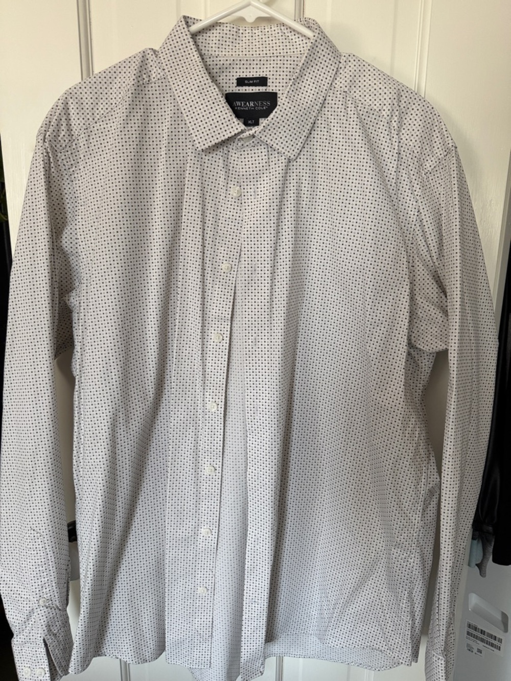 Kenneth Cole White Dress Shirt
